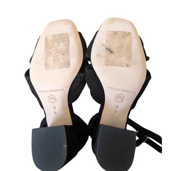 Loeffler Randall Fiamma Ankle Strap Sandal Black 6 - Picture 6 of 7